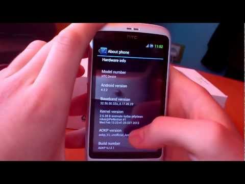 comment installer jelly bean sur htc desire s