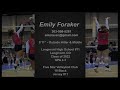 2021 CO State Regionals Emily Foraker 2022 Outside Hitter MH