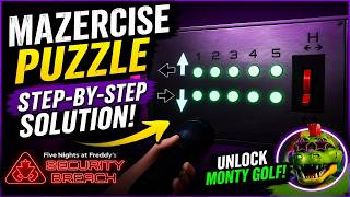 How to Solve the Mazercise Puzzle in FNAF: Security Breach (Easy Guide)