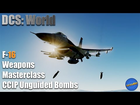 F-16 Weapons Masterclass Ep.1 - CCIP Unguided Bombs | DCS: World