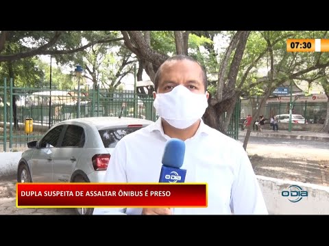 Dois homens suspeitos de assaltar í´nibus são presos na zona sudeste 12 02 2021