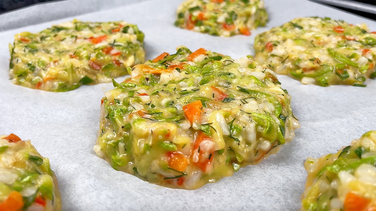 The most delicious zucchini recipe! I cook them every day! Very simple and delicious🔥😋