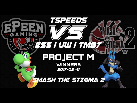 Smash the Stigma 2 - Tspeeds (Yoshi) Vs. ESS | UW | TM87 (Lucario) (Top 32 Winners QF) - PM Singles