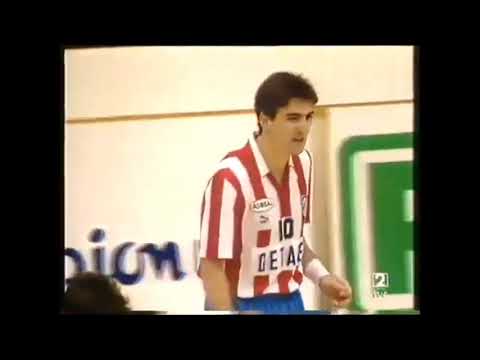 1991-92 Liga ASOBAL.- Elgorriaga Bidasoa Vs. Atlético Madrid