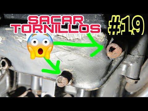 19 Como Sacar Tornillos con cabeza Barrida, gastada o en mal estado Suzuki GSXR 750