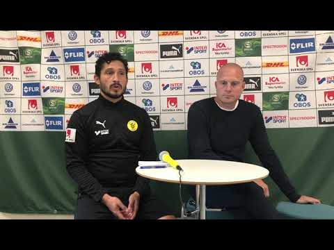 Presskonferens IK Frej Täby - Jönköpings Södra IF