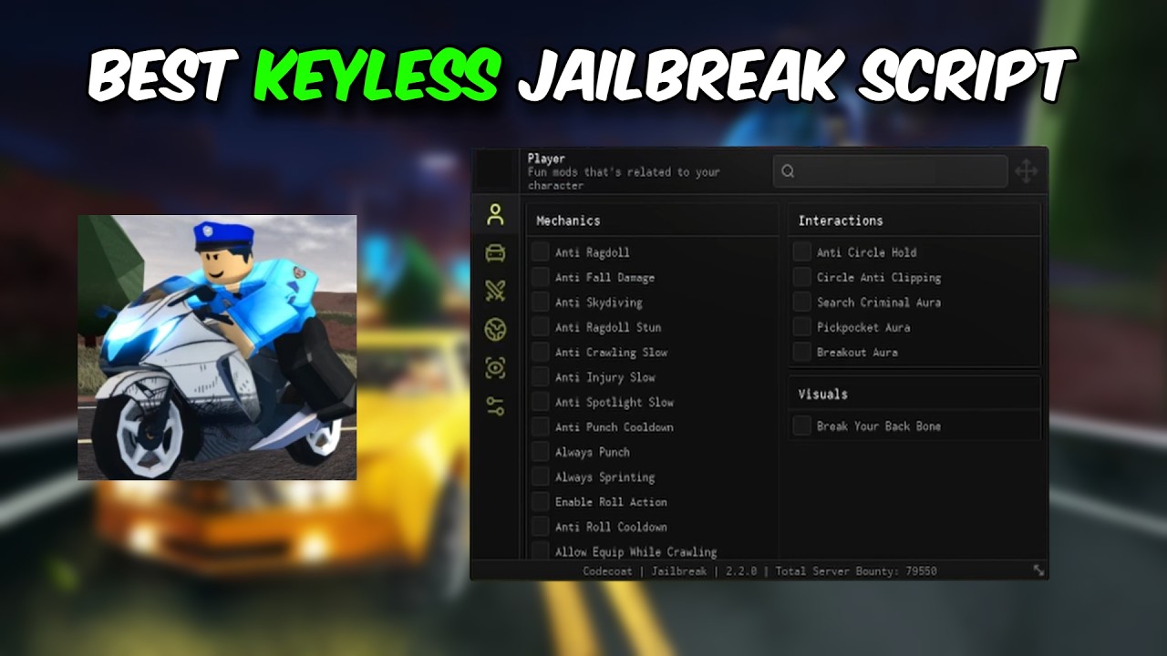 [UPD] Jailbreak Script! | Auto Rob, Aimbot, More.. | PC & MOBILE!!