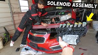 HOW TO REPLACE SHIFTER SOLENOID BODY ON CHEVROLET CRUZE SONIC EQUINOX TRAX MALIBU