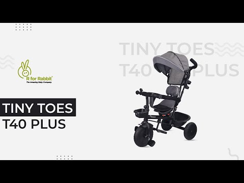 R for Rabbit Tiny Toes T40 Plus Tricycle For Kids Installation Video