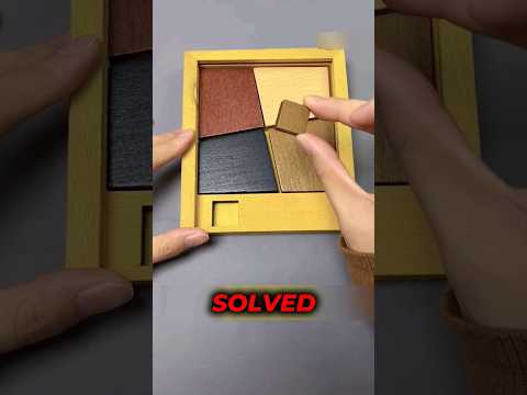 how to solve this small square puzzle this tre। Puzzle solve #shorts #puzzle