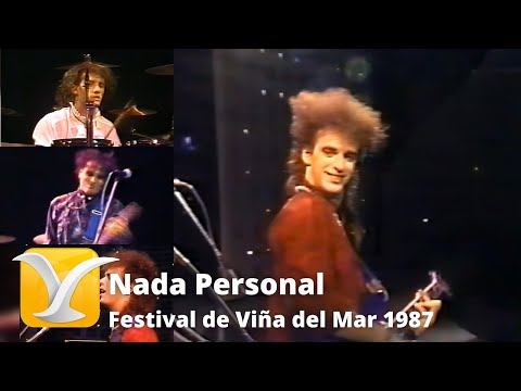 Soda Stereo - Nada Personal - Festival de Viña del Mar 1987 (Primera Noche )