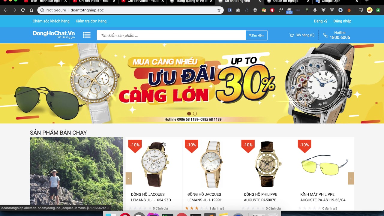 [Seri website đồng hồ] - Đồ án tốt nghiệp - Static - Phần 6