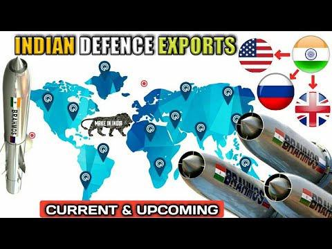 Defence Weapons & Equipments India Exports To Other Countries - Indian Defence Exports (Hindi) Video