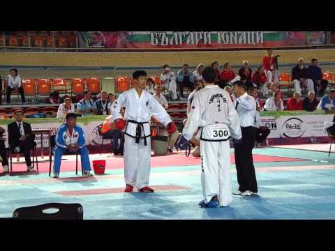 Han Song Min (DPRK) v Sergey Strezhnev (Rus) Male -78kg Sparring Semi-Final