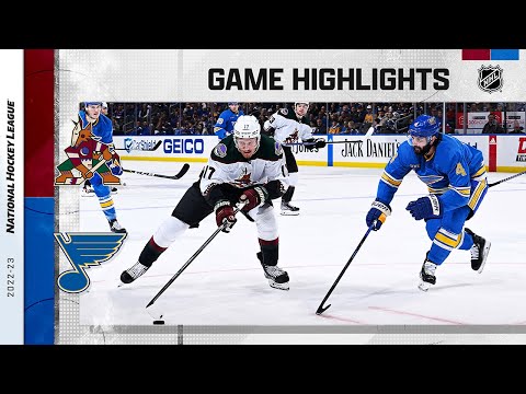 Coyotes @ Blues 2/11 | NHL Highlights 2023