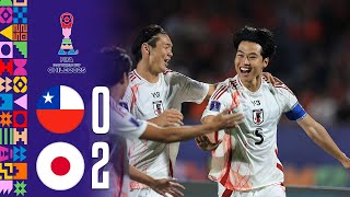 チリ vs 日本 0-2 ハイライト ゴール | U20 ワールドカップ 2025