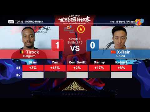 Round Robin Top 32 Tirock vs X-Rain - WDSF World Breaking Championship