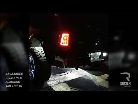 RAM Scanning 264336BKS Tail Lights