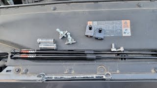 2013-2020 Ford Fusion hood lift support install