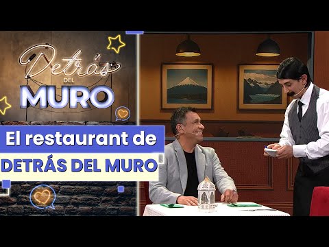 Claudio Palma arrived at the restaurant behind the wall.