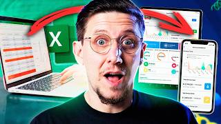 Transformei uma PLANILHA com abas em um APP COMPLETO em apenas 5 minutos.