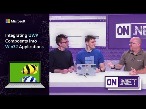 Integrating UWP components into Win32 applications