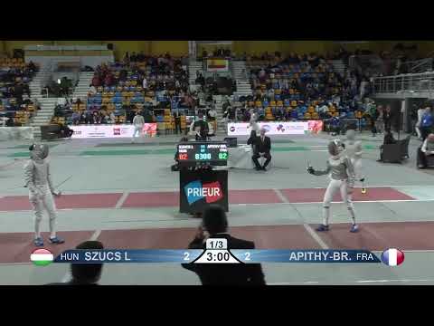 Orleans Grand Prix 2022 SWS - L32 - Luca Szucs HUN v Manon Apithy-Brunet FRA