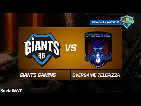 COD - Giants Gaming vs OverGame Telepizza SN Master Jornada 1