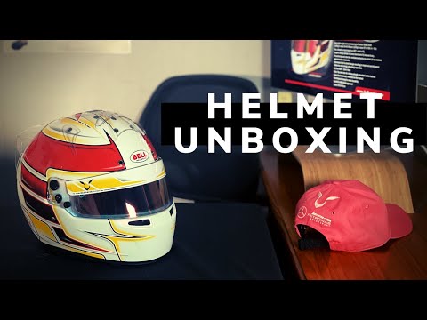 Bell KC7-CMR Lewis Hamilton Kart Helmet | UNBOXING