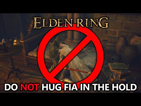 Elden Ring - DO NOT Hug Fia in the Roundtable Hold (unless you need to for Baldachin's Blessing)