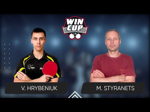 20:15 Volodymyr Hrybeniuk - Mykhailo Styranets 19.06.2024 | TABLE TENNIS WINCUP