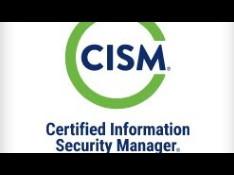 1 C I S M Introduction ISACA CISM FULL COURSE DOMAIN 1 INFORMATION SECURITY GOVERNANCE