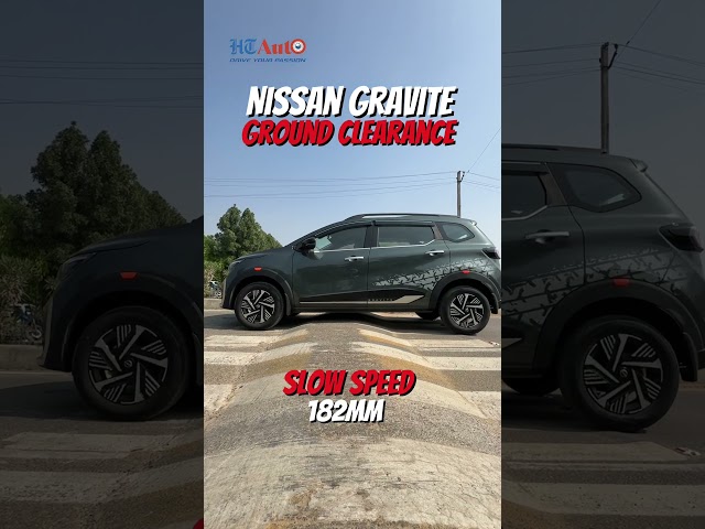 Nissan Gravite Ground Clearance Checked