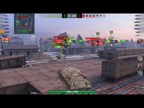 Object 704 - 1 penetration make 1044 damage (WT auf Pz. IV) Word of tanks BLITZ