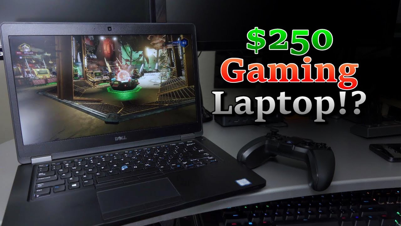 The CHEAPEST Used GAMING Laptop in 2022 | Dell Latitude 5480 Review (GT 930MX)