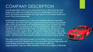 Car Broker New York