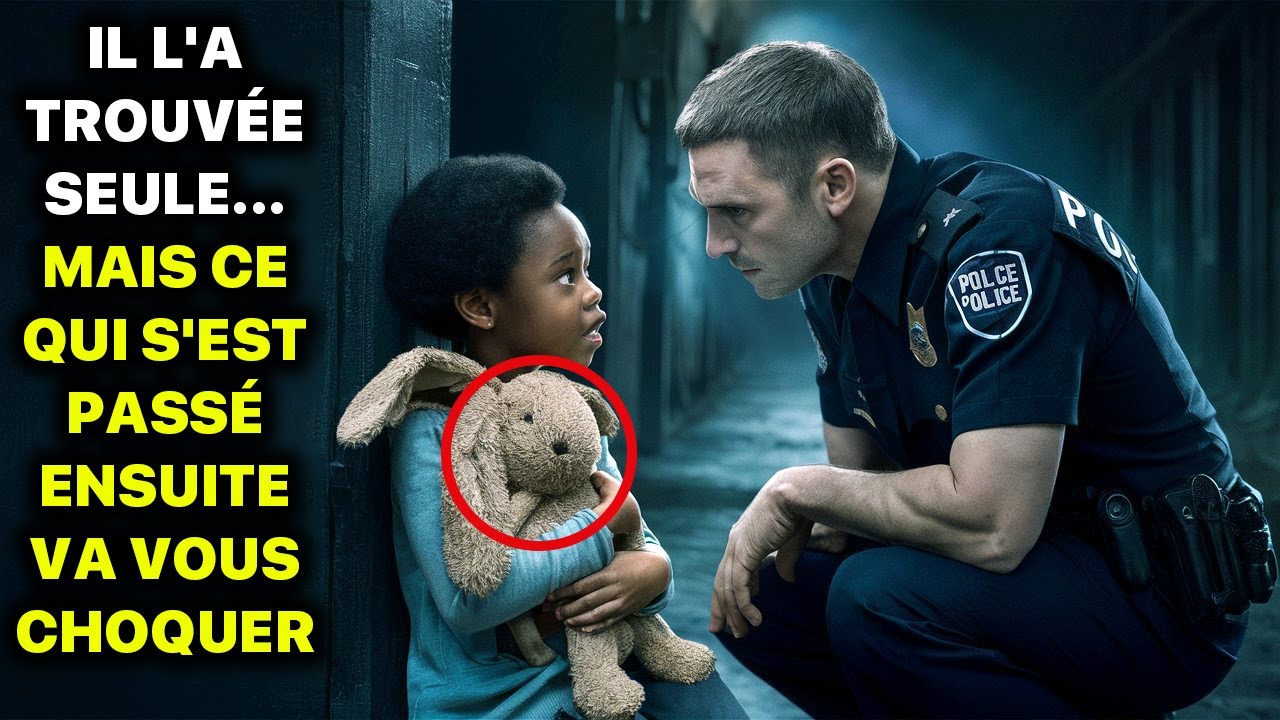 Un Policier Suit Secrètement une Petite Fille Noire Perdue, Puis il Fond en Larmes en Découvrant...
