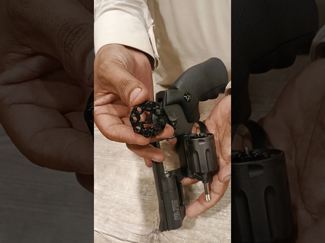 Vídeo relacionado con Ecommur. PR-725 gamo | Revólver de Aire comprimido y perdigones semiautomático 4,5mm + maletín + 2 Cajas de balines y CO2