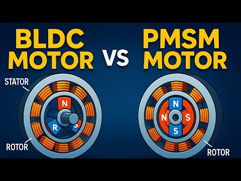 BLDC Motor vs PMSM Motors Explained