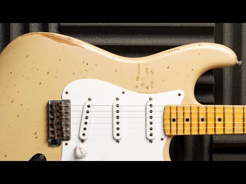 Suspenseful Blues Groove Guitar Backing Track Jam in G Minor