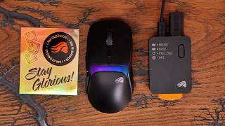 You never have to charge this mouse (and it is Glorious)