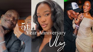 Miami Date Night Vlog | Mr Chow, Luxury Airbnb, Couple Q&A & 5 Year Anniversary Surprises | Vlog