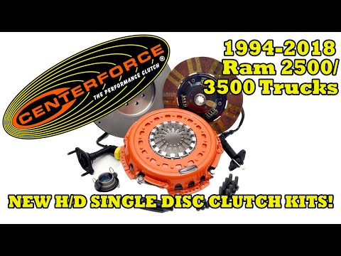 New Centerforce 1994-2018 Ram Diesel 2500 / 3500 Single Disc Clutches