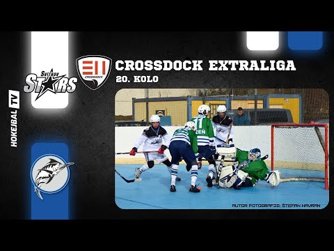 Highlights 20.kola CROSSDOCK Extraligy hokejbalu | HBC Svítkov Stars vs. HBC Plzeň | 6.4.2024