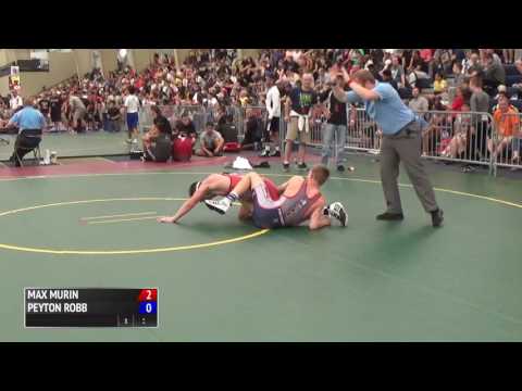 58kg q, Max Murin, PA vs Peyton Robb, MN