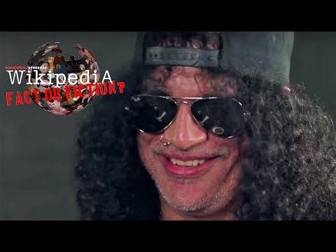 Slash - Wikipedia: Fact or Fiction?