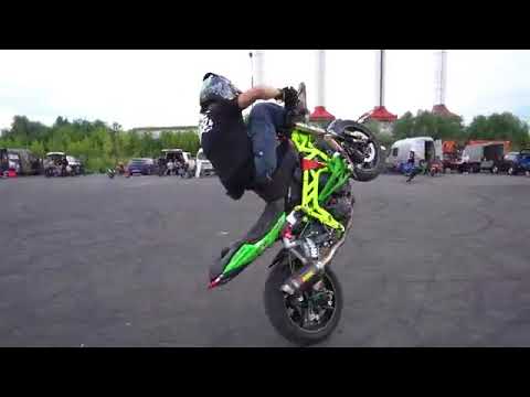Epic mass stunt training and street killing