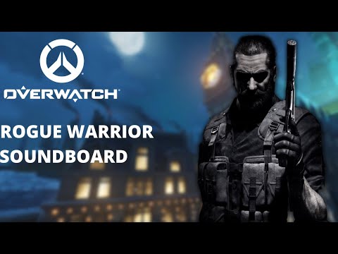Rogue Warrior ft. Mickey Rourke plays Overwatch (Soundboard Trolling)