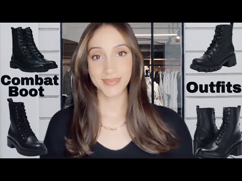 How to Style COMBAT BOOTS for Fall | Easy Outfit Ideas