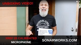 Video thumbnail for Sonarworks XREF 20 Calibrated Microphone - Reference 4 - Unboxing by Recording Studio Rockstars